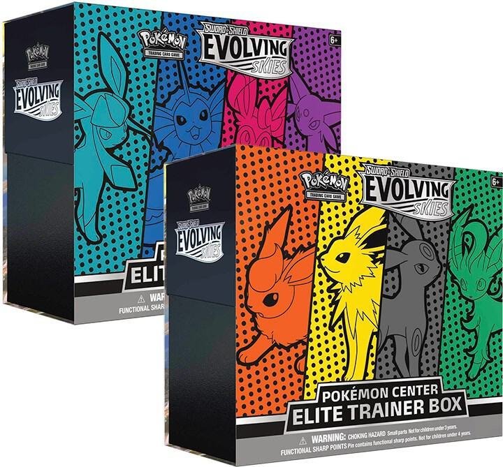 Evolving Skies Pokémon Center ETB (2 Boxes)